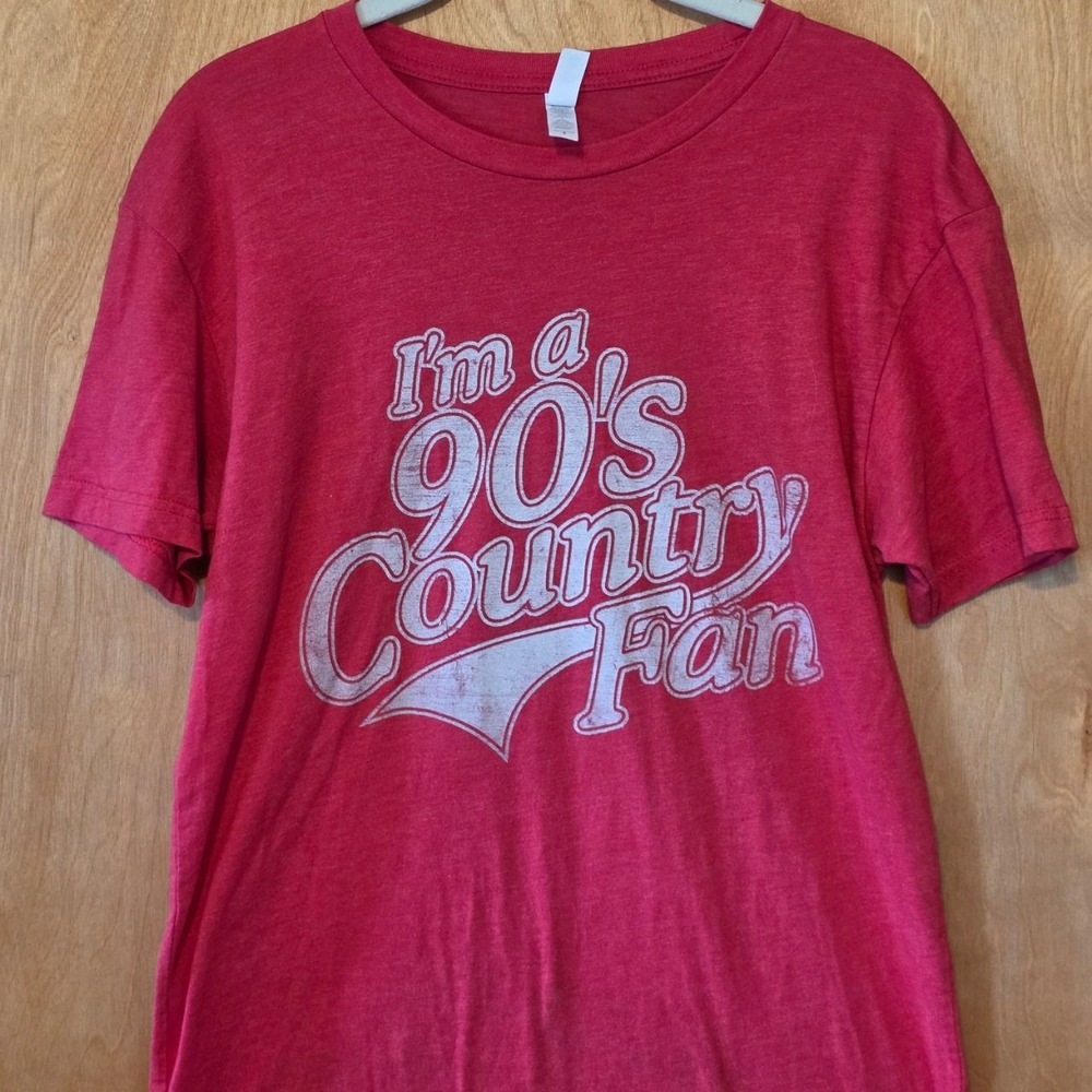 Randall King Country Music Tour Graphic T-shirt Red 90s Country Fan Small